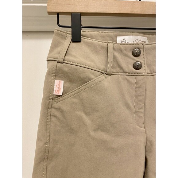 The Tailored Sportsman Front Zip Breeches Trophy Hunter Boot Sock #1927 Tan 24R - Picture 4 of 12